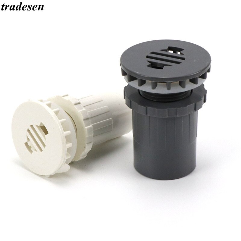1Pcs I.D20~50mm PVC Pipe Straight Drainage Connector Aquarium Water Tube Drain Fittings Garden Home Hydroponic DIY Accessories