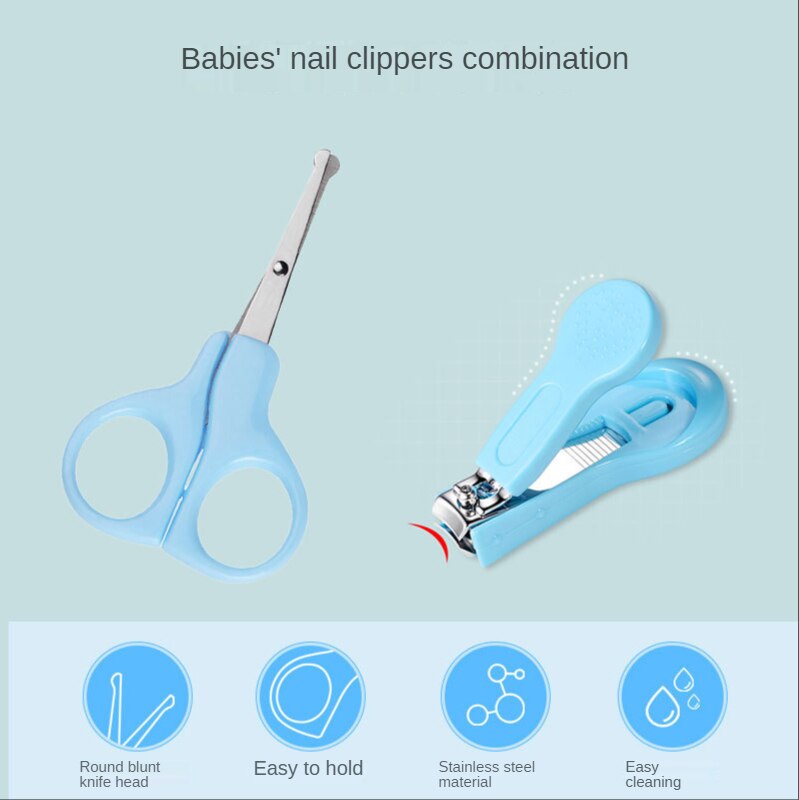 Baby Gezondheidszorg Kit Pasgeboren Nail Haar Thermometer Grooming Brush Kit Clipper Schaar Multifunctionele Kid Toiletartikelen Kit Babyverzorging