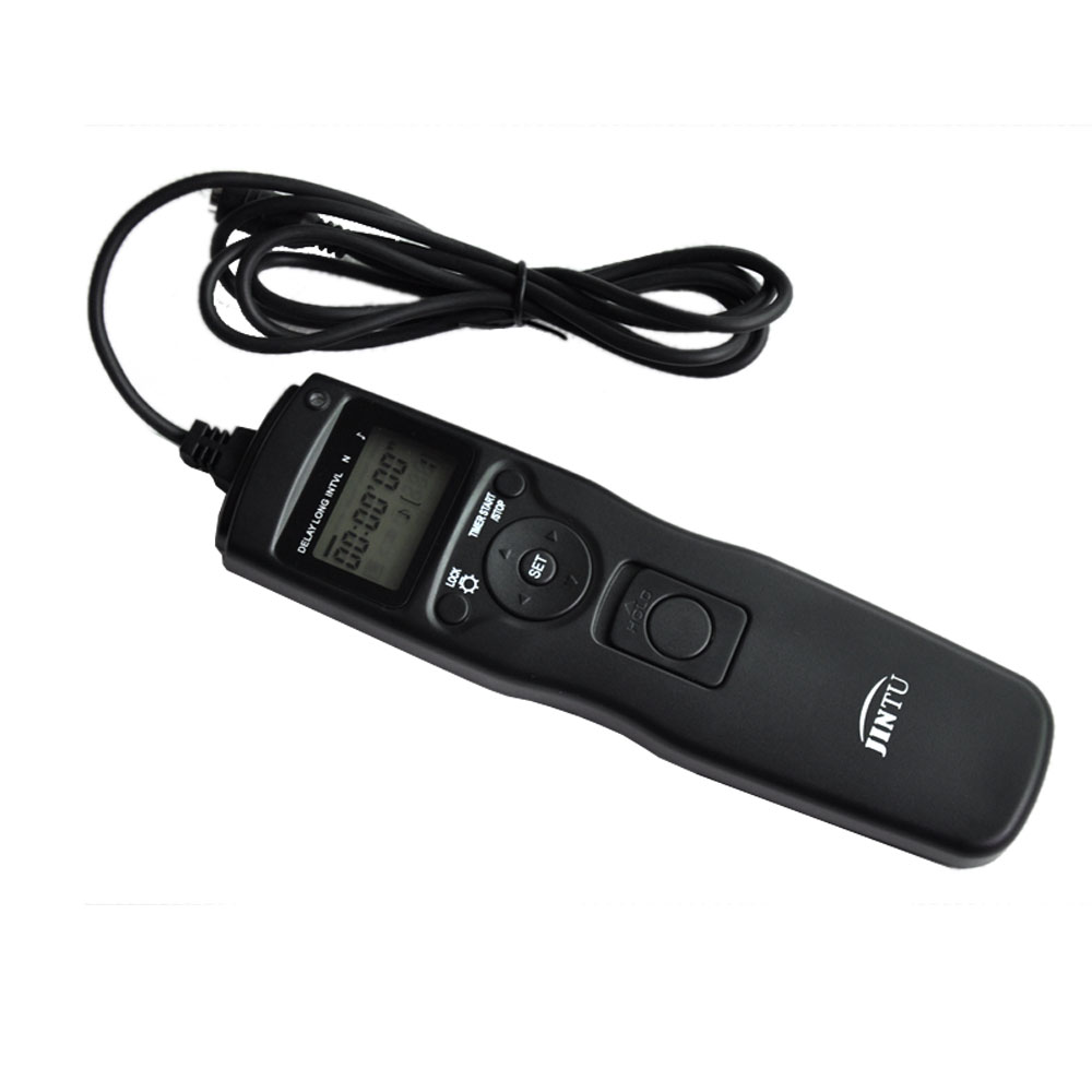 JINTU LCD Time Lapse Timer Remote Control Shutter for SONY Alpha A550 A580 A560 SLT-A100 A77 A65 A57 A55 A37 A35