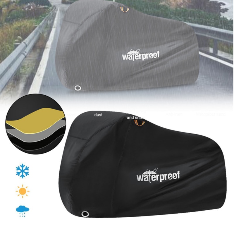 Outdoor Bike Cover Waterdicht Uv-bescherming Mtb Bike Case Regendicht Stofdicht Sneeuw Racefietsen Cover Fiets Accessoires