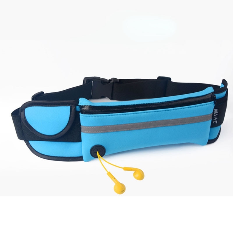 Wasserdicht Sport Läufer Taille miserabel Tasche Laufen Joggen Gürtel Tasche Postleitzahl fanny Pack