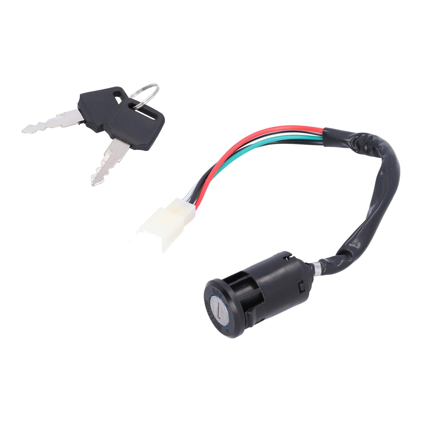 Ignition Switch High Toughness Reusable Good Performance Stable Ignition Switch Replacement for electric Scooter