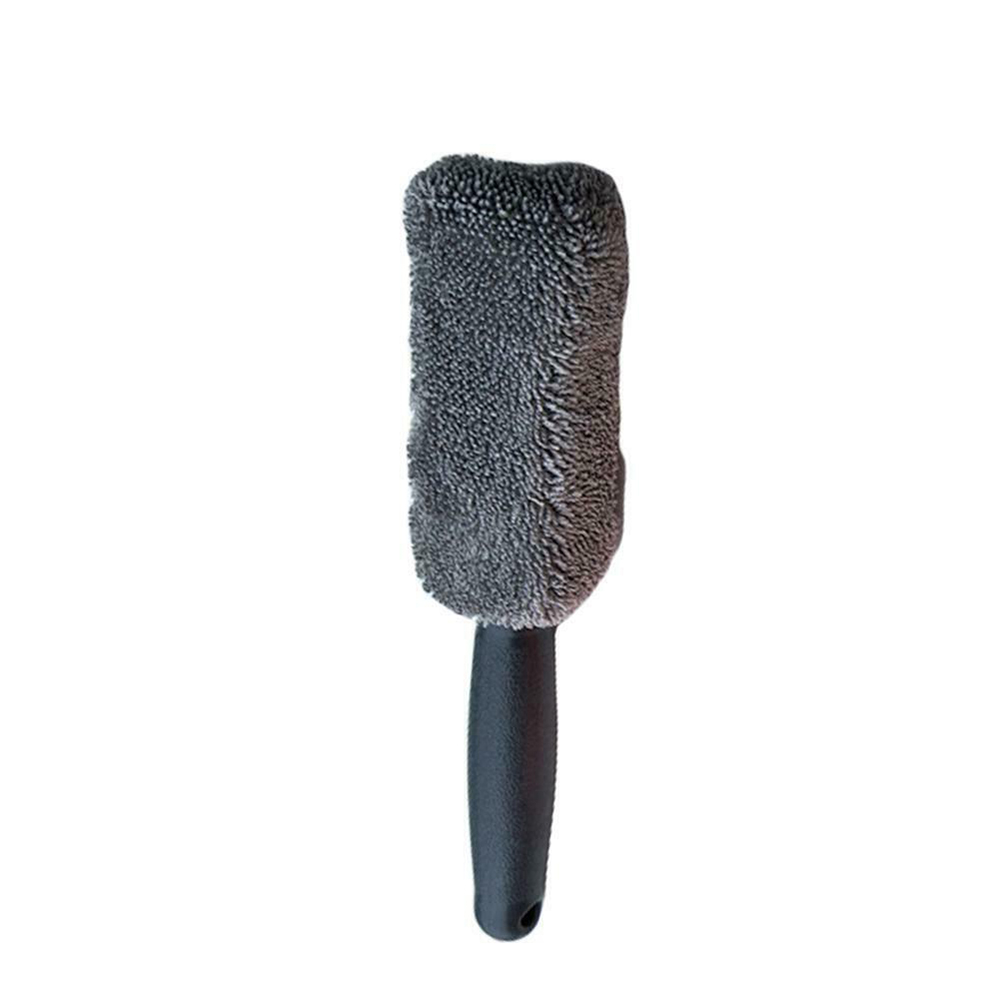 Draagbare Autowiel Cleaning Handvat Borstel Band Wassen Schoon Band Zachte Spons Cleaner Velg Scrub Borstel Wassen Dust Cleaner: 03