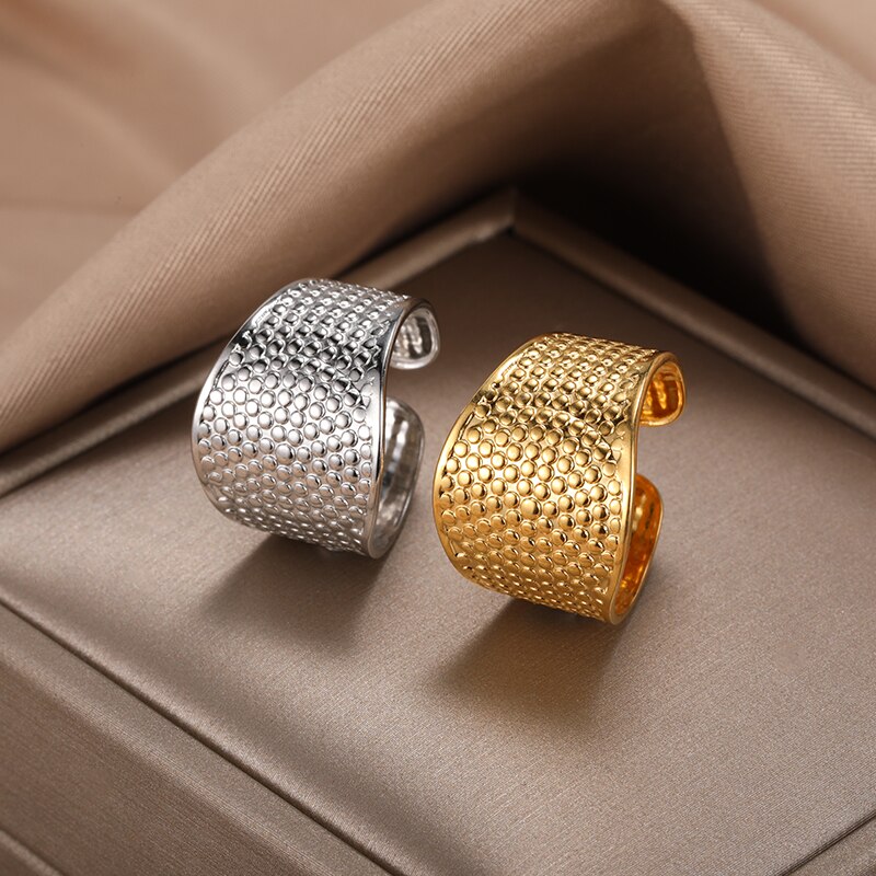 Minimalismo Chevron anelli a forma di V per pollice per gioielli da donna accessori geometrici anelli Midi regali per i migliori amici Bague Femme