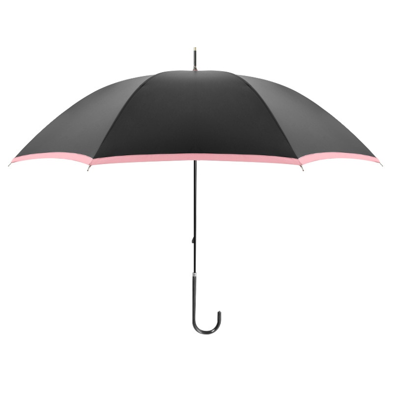 Sun And Rain Dual-purpose Women Umbrella 8k Vinyl Long-handled Sun Umbrella Japanese Sunscreen And Anti-ultraviolet Parasol
