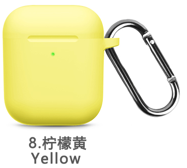 Étuis en Silicone avec couvercle à crochet pour Apple Airpods 1/2, housse de protection antichoc pour écouteurs sans fil pour airpods 2 1, sacs de boîte