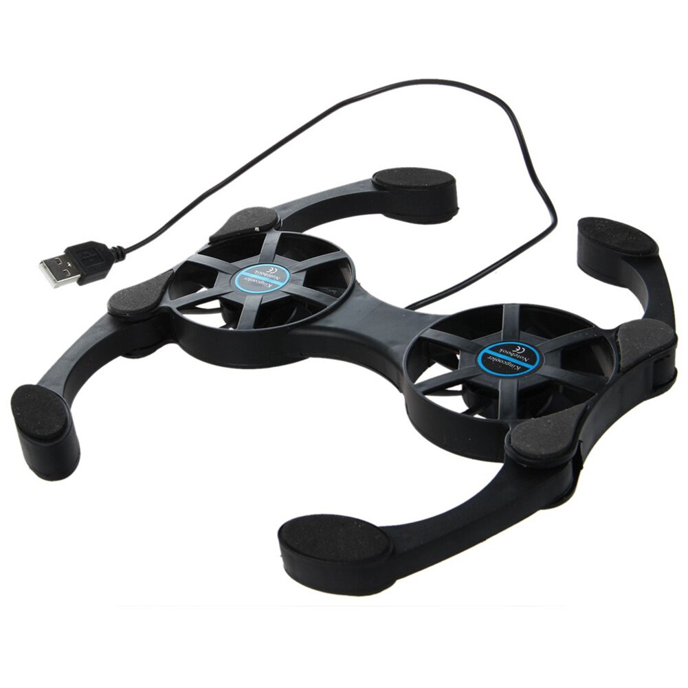 Laptop Cooling Fan Holder Universal Foldable USB Laptop Cooler Quiet Heat Dissipation Cooling Fan Bracket