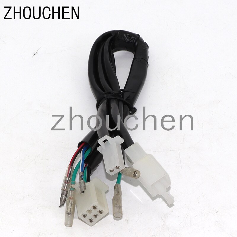 Electrics Wiring Harness CDI Solenoid Ignition Coil Key Switch Magneto Stator Electrical Cabling Fit Motorcycle Quad Bike