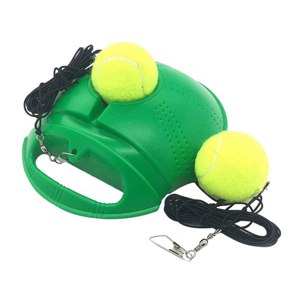 Tennis trainer Sport Tennis Trainer Rebound Baseboard Self Tennis Training Tool Exercise Device Tennis Training Equipment: Yellow