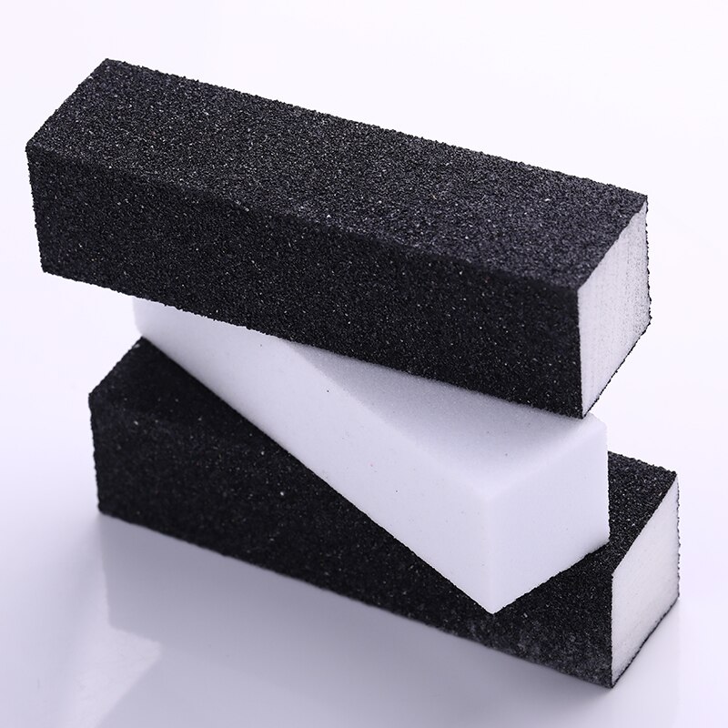 Mini lime à ongles Double face, outils pour manucure, papier de verre, outils professionnels pour Nail-Art, bricolage, bloc, ponçage, 5 pièces/1 pièces