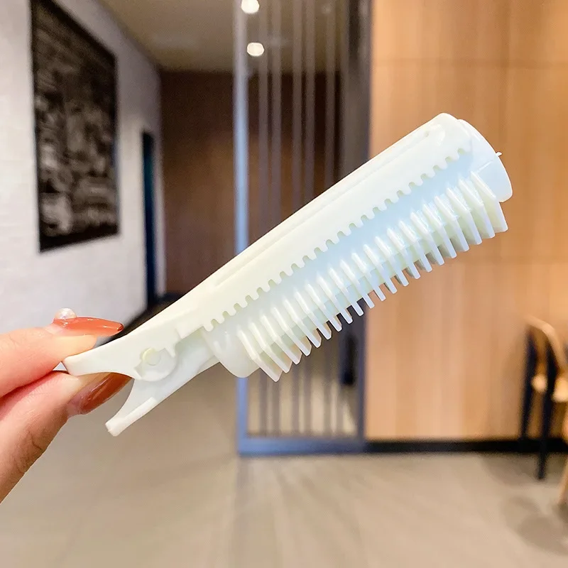 Pinzas rizadoras de pelo para mujer, pinzas para rizar el pelo, varillas para la permanente de raíces, rodillos de estilismo, herramientas de bricolaje esponjosas, Clip de volumen de raíz para mujer, 2 piezas: Beige