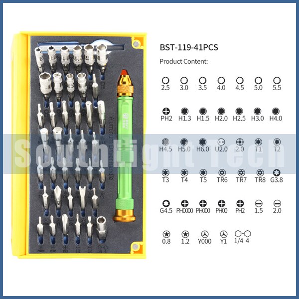Universal Screwdrivers CPU Logic Board LCD Repair Tools Set For IPad, IPhone, Tablet, Laptop, PC, Smart Phone