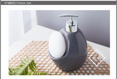bathroom sanitary ware ceramic hand washing liquid bottle bottle: 3