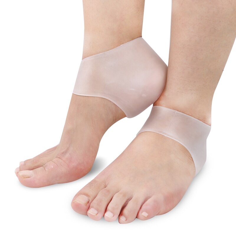 Silicone Schoenen Inlegzolen Pads Gel Kussens Hak Inserts Spur Pijn Relief Binnenzool Schoen Accessoires Effen Semelle