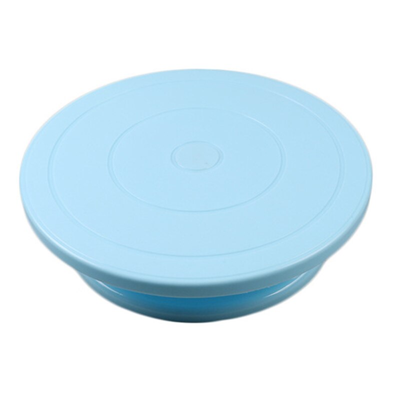 Plastic Cake Plate Turntable Rotating Dishes for Dessert Food Server Tray,cute Cake Stand Kitchen DIY Pan Baking Tool: 03