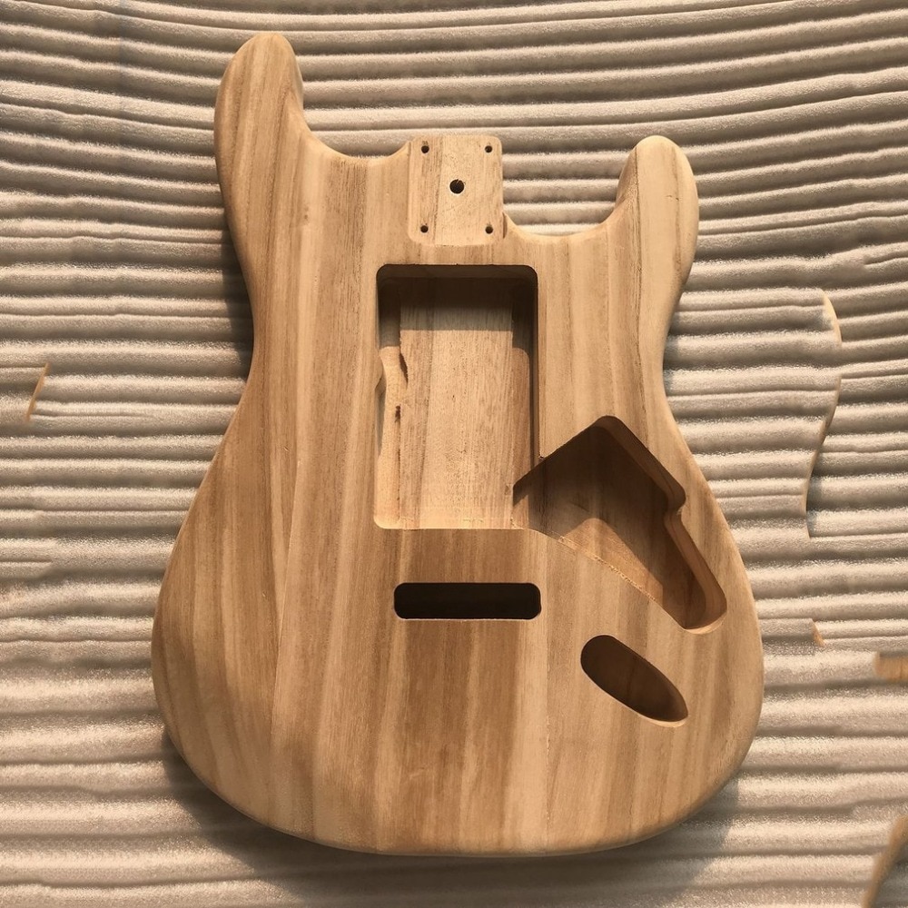 Unfinished DIY Guitar Body Maple Body For ST Style Guitar ST electric guitar body alderwood guitar DIY Accessories