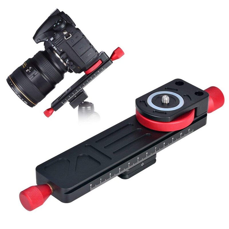 Todo el ajenjo de Metal Macro Rail enfoque fino Arca/Rrs palanca abrazadera Compatible