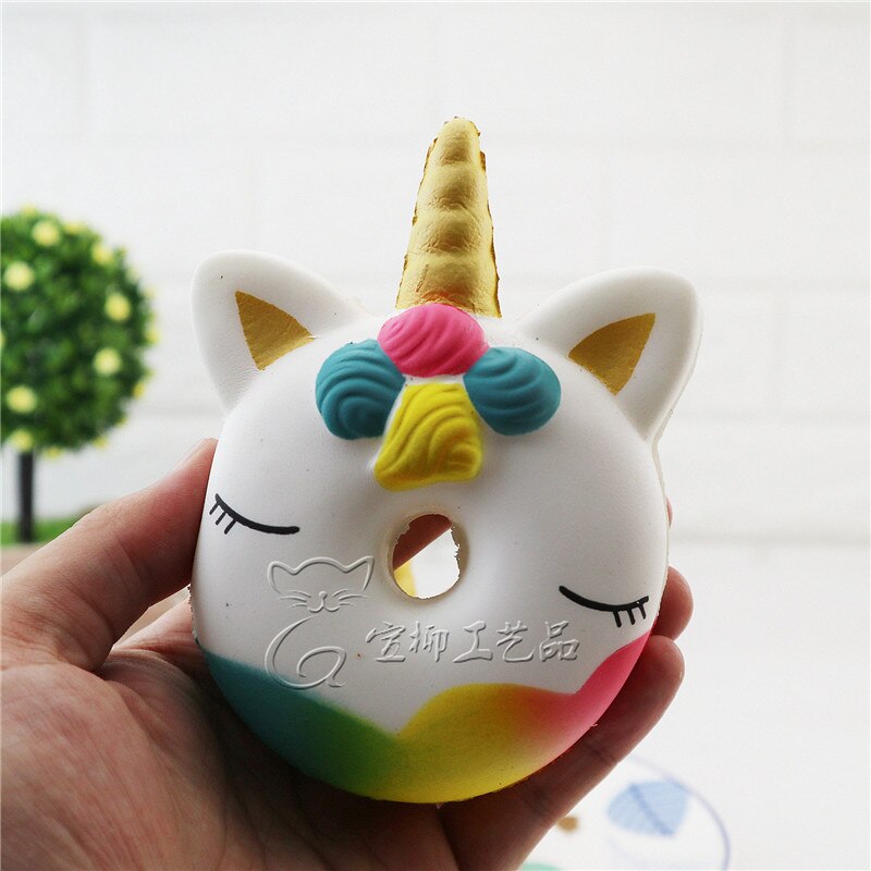 Neue Squishy Einhorn Pu Langsam Steigenden freundlicher Dekompression Lustige Spielzeug für: weiß