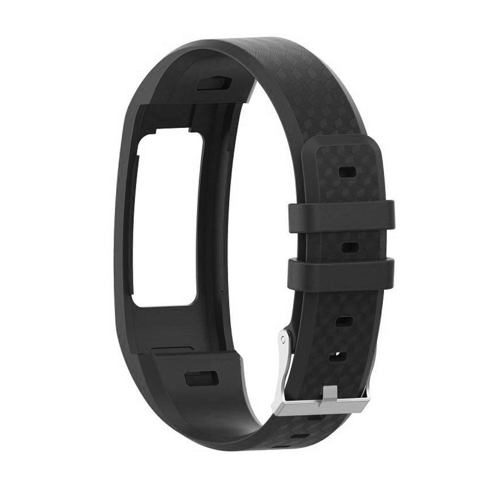 Breathable L Size Silicone Wrist Strap Replacement Watch Band For Garmin Vivofit 1/Vivofit 2 For Waterproof Outdoor Bracelet: 03 black