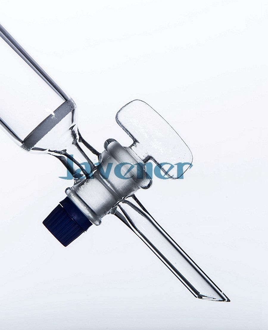 Columna de cromatografía de vidrio para laboratorio, diámetro 16mm, longitud de la columna 400mm, 24 #, nueva