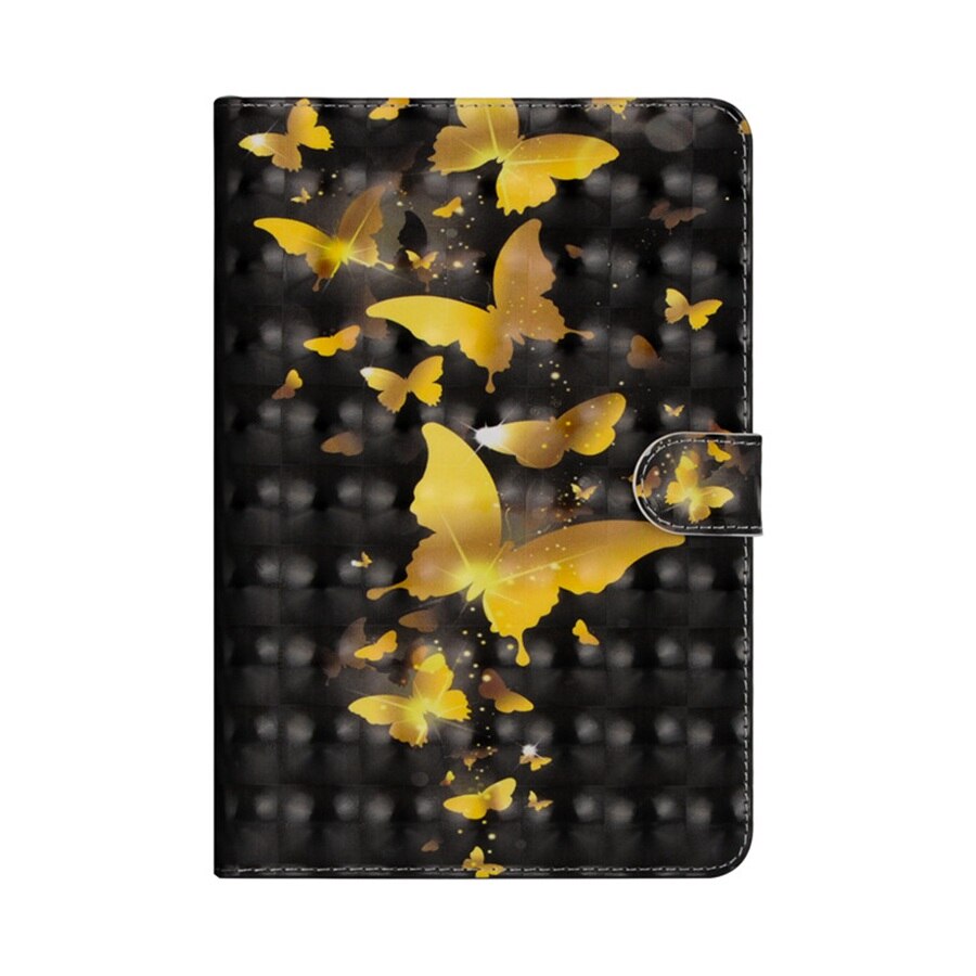 Cat Painting PU Leather Case For Samsung Galaxy Tab A 10.1 inch model SM-T580 T585 T580 T585N Cover tablet case +FilmGift: JHD