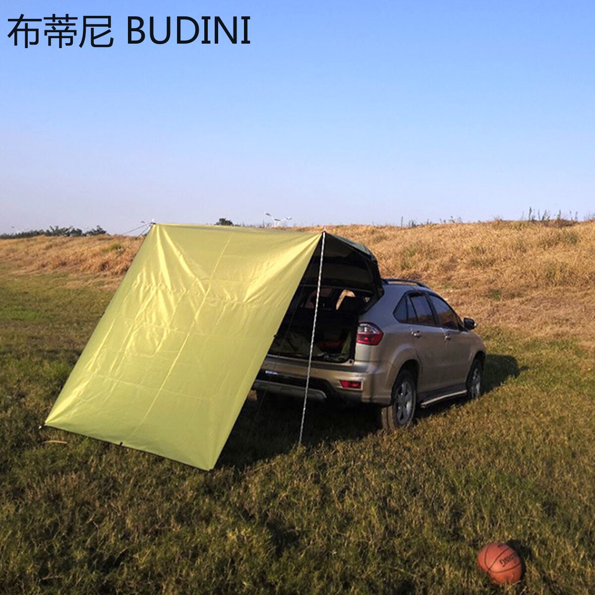 Portable Automobile Rooftop Rain Canopy camper trailer Shelter Shade Camping Side Car Roof Top Tent Awning Waterproof UV