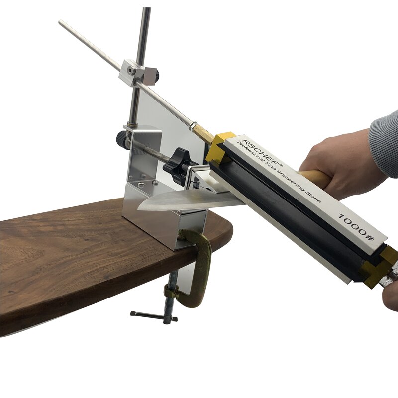 Fixed Knife Sharpener Angle Sharpeners Sharpening System Grit 240/1000/3000/5000# Diamond Stone White Alundum