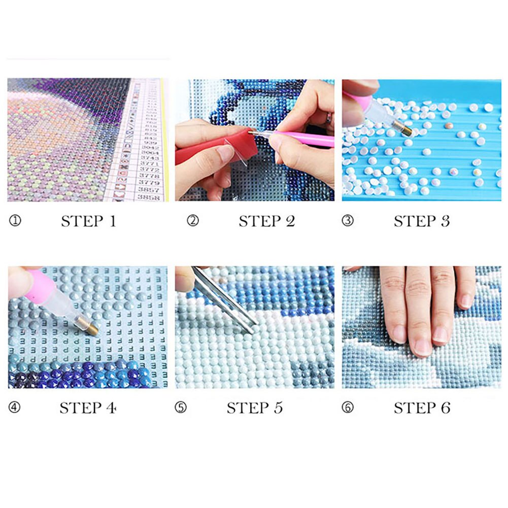 5D DIY Diamond Painting Forest House Full Drill Cross Stitch Diamond Picture Arts By Number Kits