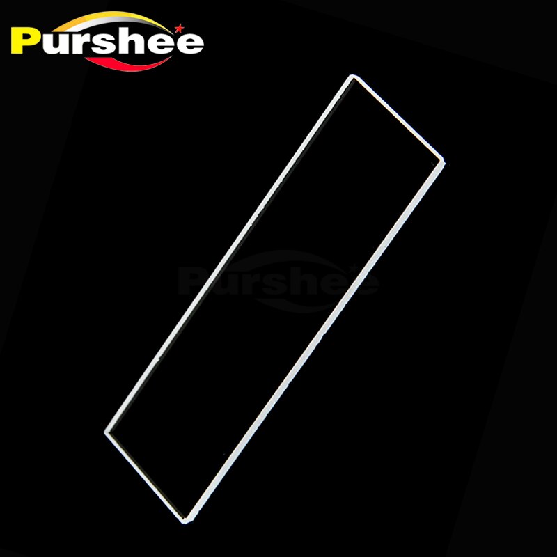 Quartz glass plate(48x15x1.3mm)