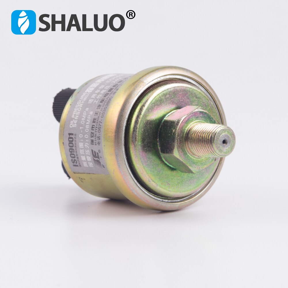 10mm Oil pressure sensor EQ153 Alarm pressure plug 0.08MPa Stepping motor sensor electronic components transmitters 6-24V 0-1MPa