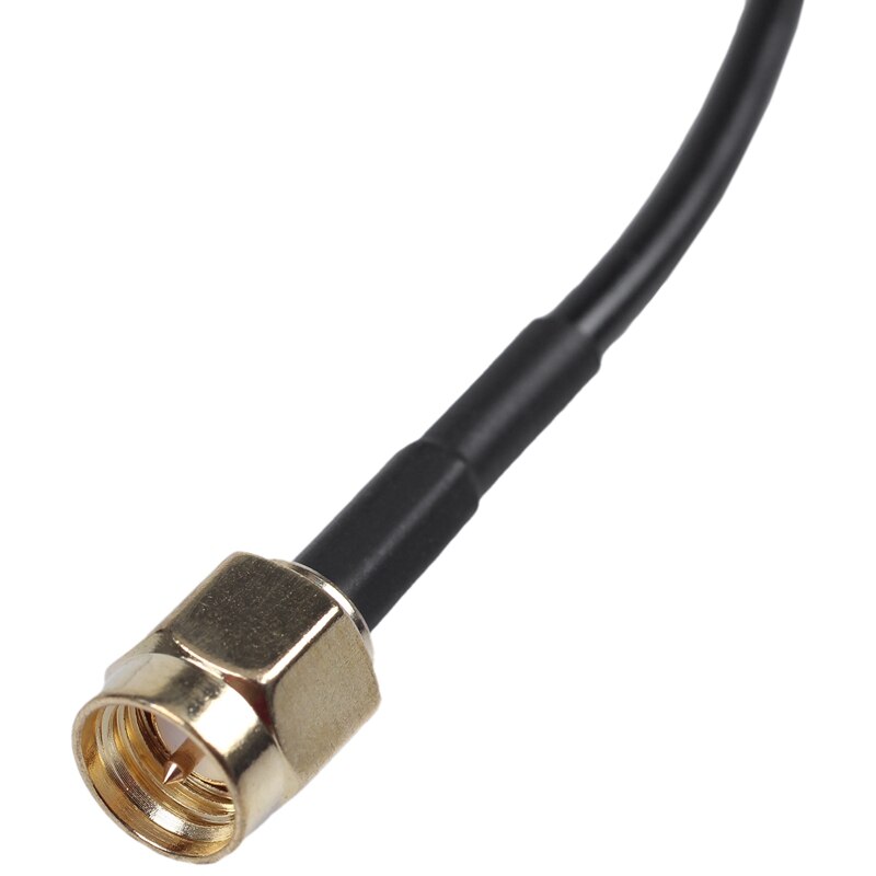 12.8" RF Pigtail Cable SMA Male to BNC Male Adapter Connector