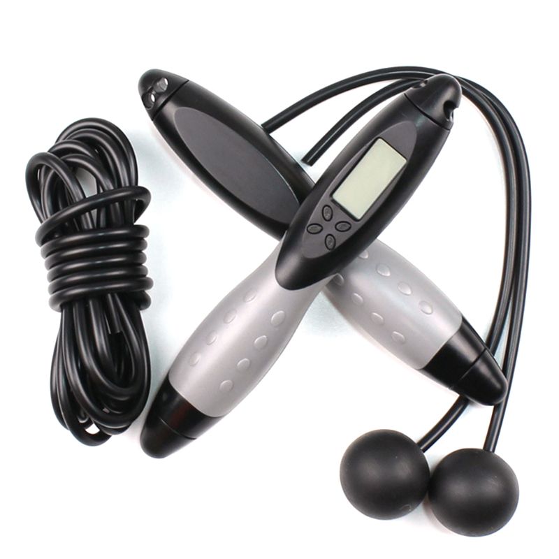 Digital Smart Jump Rope Fitness Body Building Exercise Jumping Rop U2JB: 4