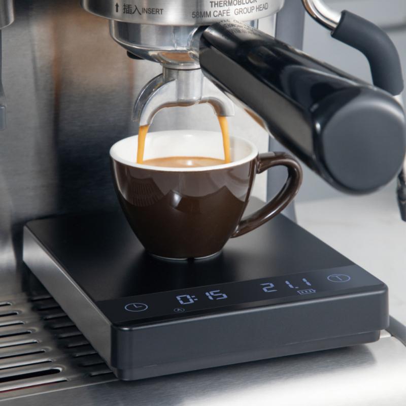 2/3kg / 0.1g Coffee Electronic Scale LED Digital Scale Hand-made Coffee Weighing With Timer Scale Household Bar Kitchen Scale