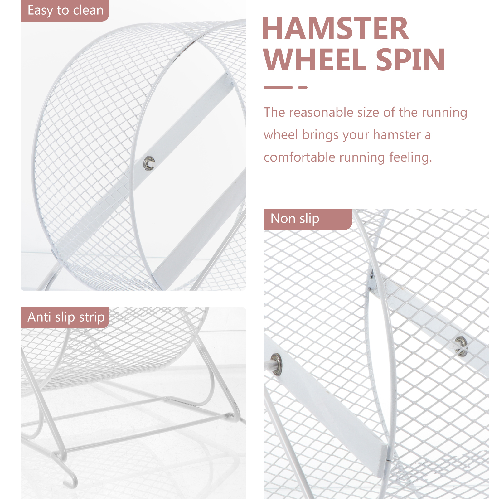 Squirrel Run Wheel Funny Hamster Exercise Wheel Hedgehog Running