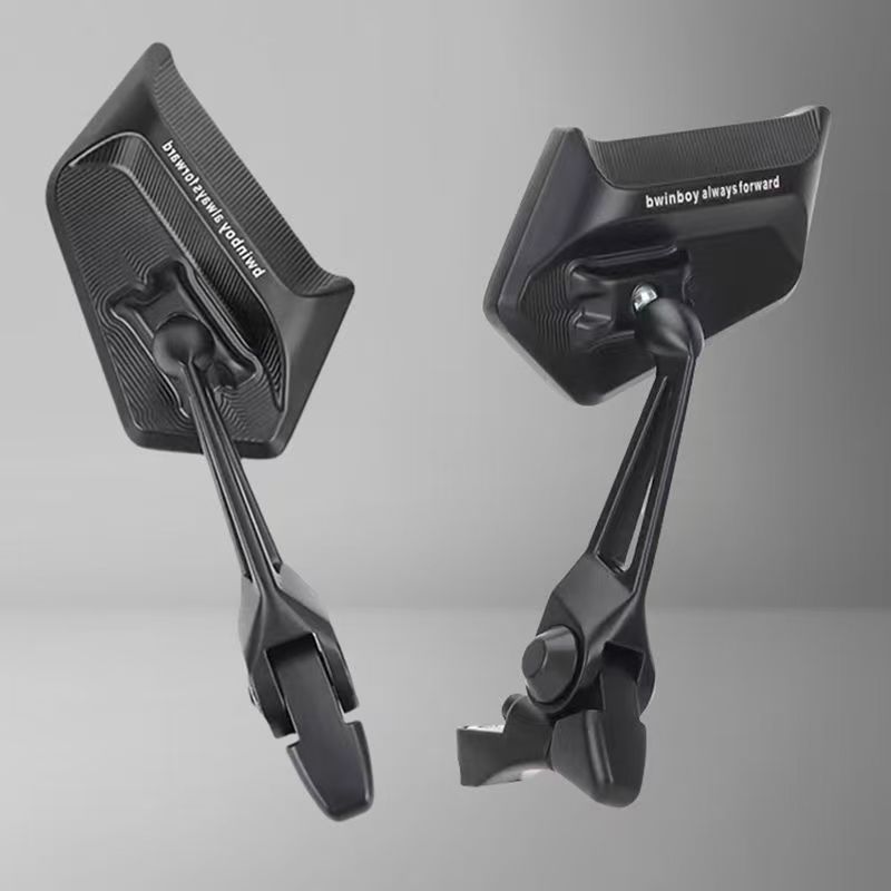 Espelho retrovisor universal para motocicleta, visão de campo grande, espelho convexo para scooter, ciclomotor, espelho retrovisor hiper nu, espelho lateral