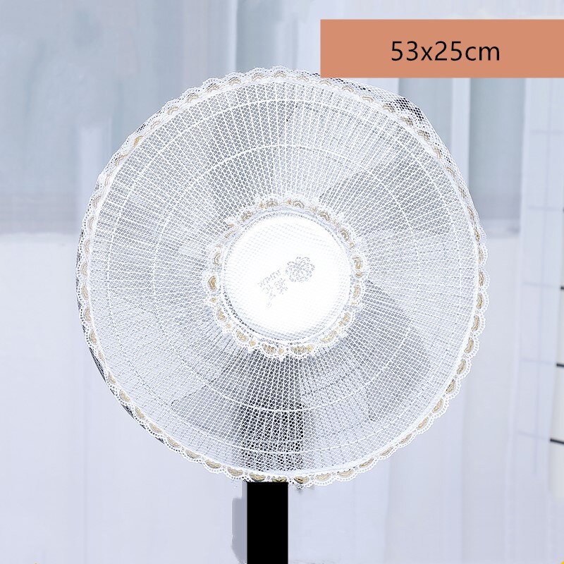 Fan cover dust cover floor-standing round fan cover floor fan cover home all-inclusive electric fan cover dust cover: D       53x25cm