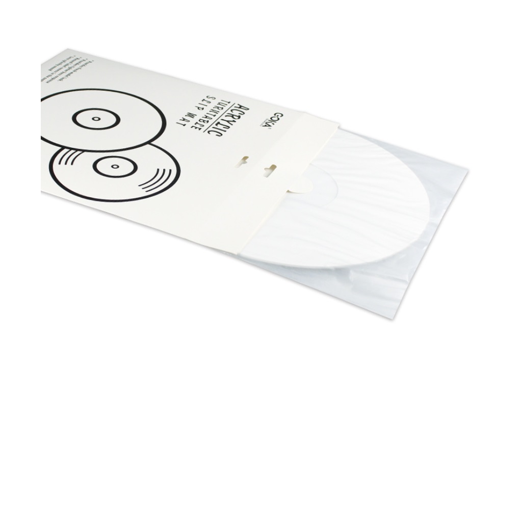 12 Inch Acrylic Record Pad Anti-static LP Vinyl Mat Slipmat for Turntable Phonograph Accessories