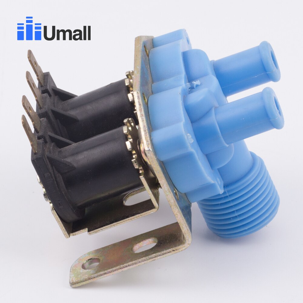 universal washer replace parts washing machine water double inlet valve JSF1 washing machine repair parts for household
