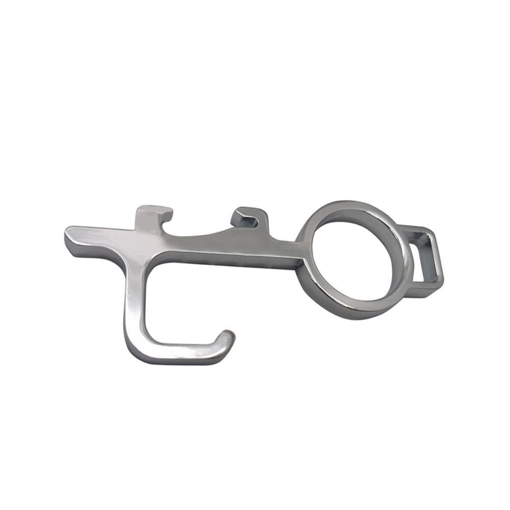 EDC ouvre-porte | Outil Portable, Kooty clé crochet, outil d'hygiène sans contact, presse à main, outil élévateur