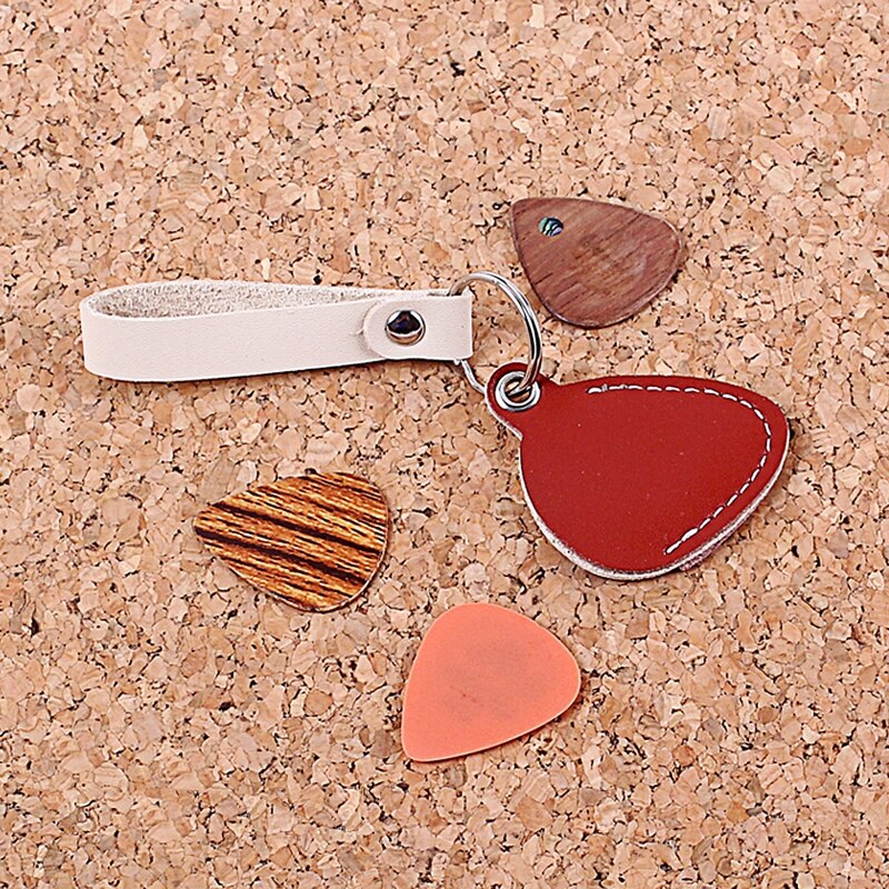 3pcs/set Guitar Plectrum Picks Guitarist Pick with Guitars Picks Storage Case