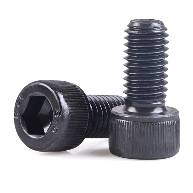 20PCS Grade 12.9 M3x6 M3x8 M3x10 Allen socket head screw Hexagon Socket Head Screw Black Nickel plated Allen socket head screw