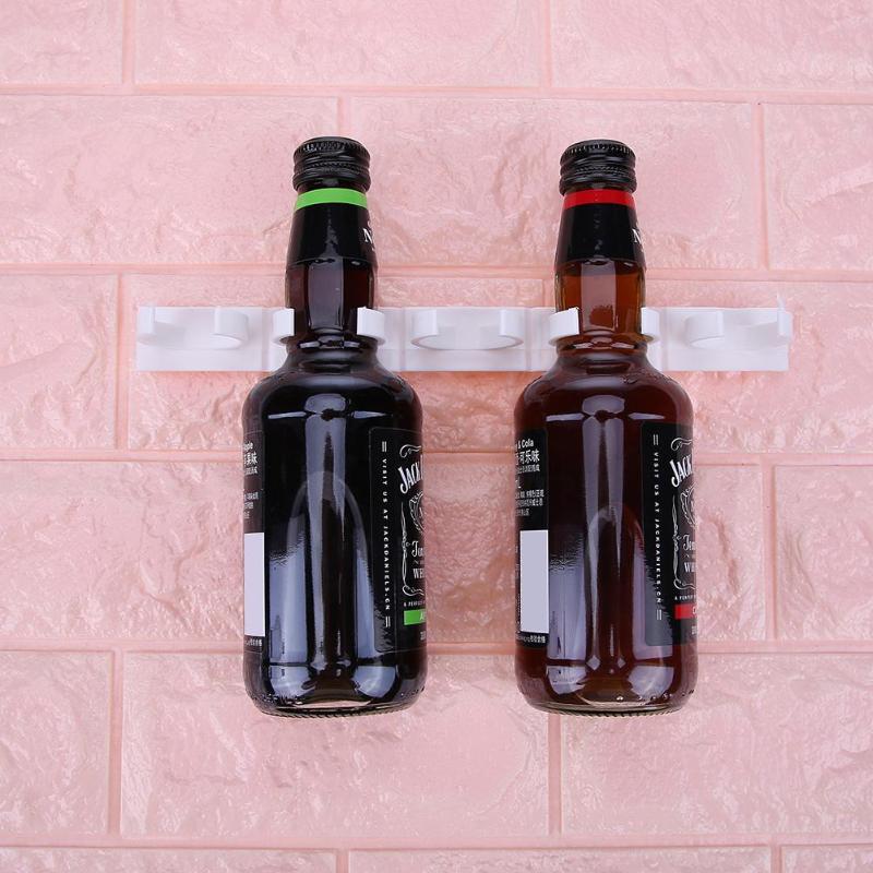 4 Uds. De montaje en pared para gabinete, Clip para ingredientes caseros, estantes para botellas de especias, porta frascos de ahorro de espacio, utensilios de cocina