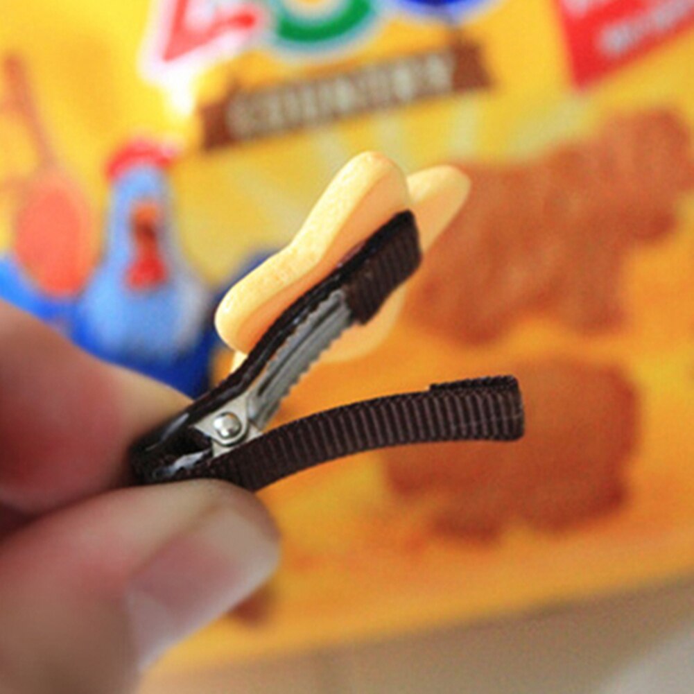 Cookie Haarspeld Haar Clip Haar Ring Elastische Elastiekjes Haar Touw Meisjes Hoofdbanden Haar Banden Kinderen Haarband Haaraccessoires