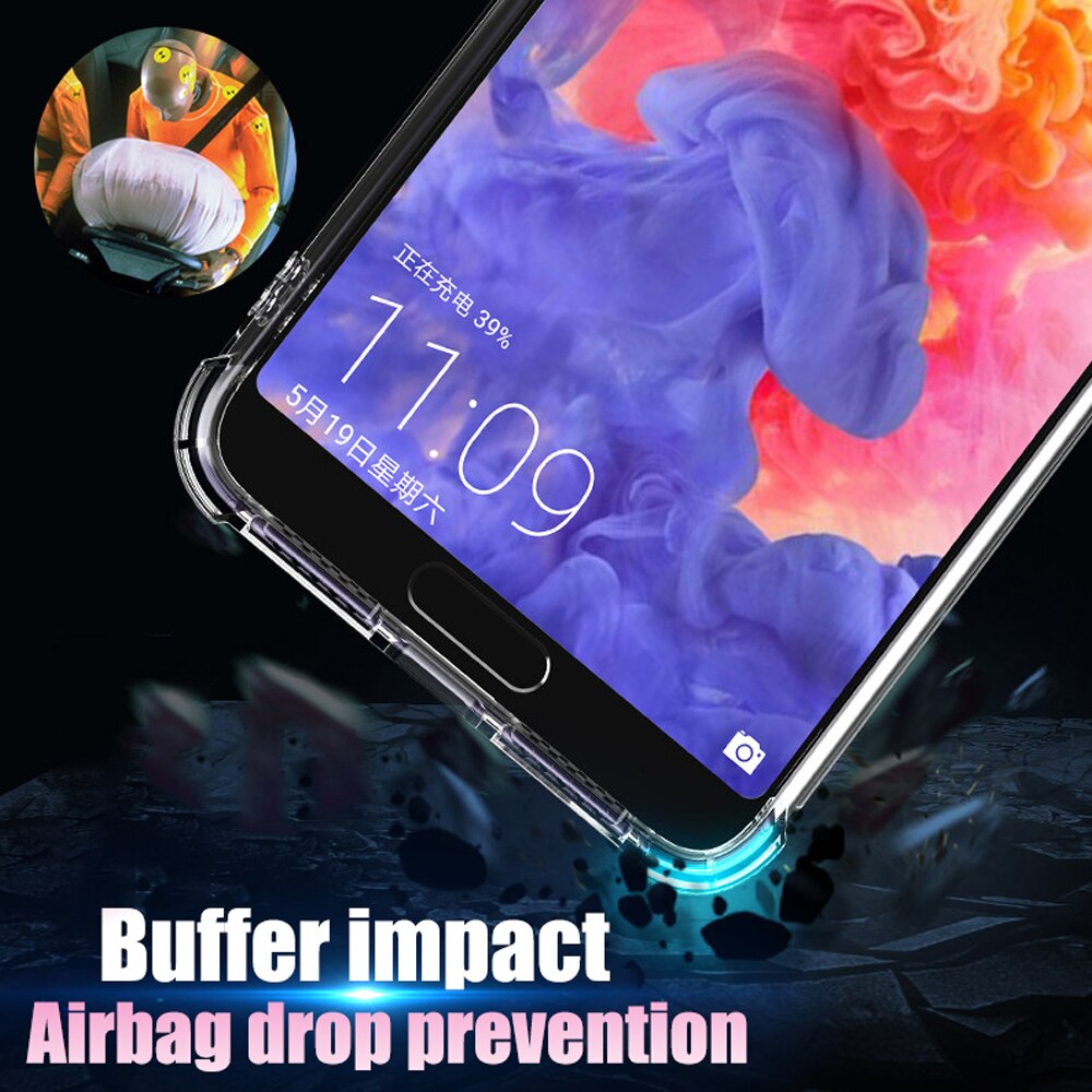 Étui de luxe pour huawei nova 3 3i 4 4E 5 pro 5T 5i 6 se housse en silicone TPU étuis antichoc adaptés à la coque d'accessoires de téléphone portable