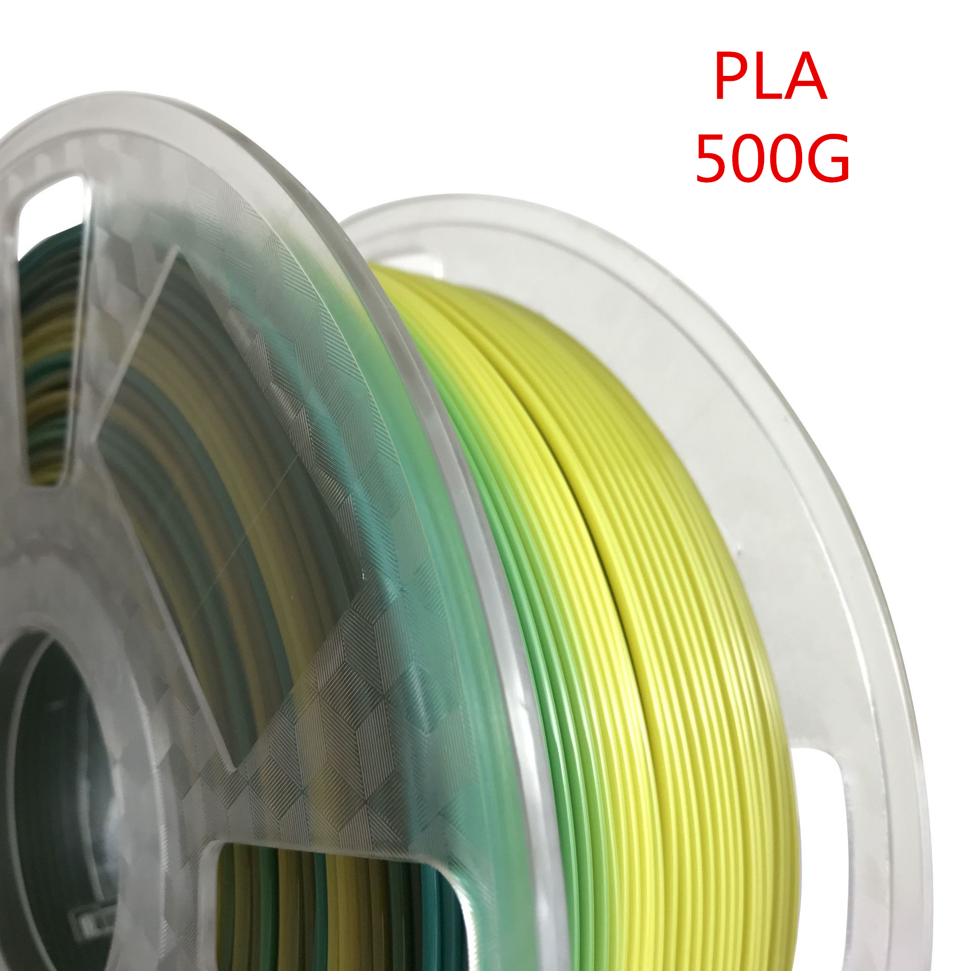 3D Printer Filament 1.75mm PLA Rainbow 250g 500g 1kg 3D Printing Plastic Polychrome Material Colorful Pla Filament for 3D Printe: Rainbow B 500g