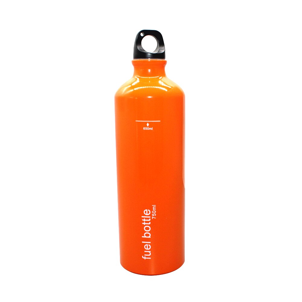 Aluminiumolja bränsleflaska bensin diesel utomhus camping spis picknick oljebrännande tankbehållare 750ml bränsleflaskor