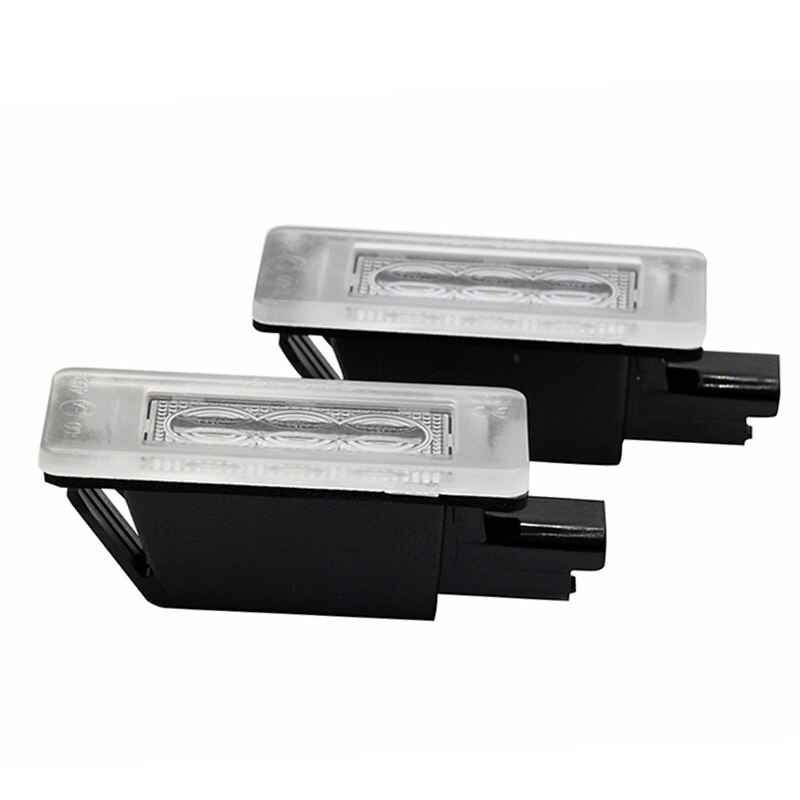 SUNKIA automatyczny lampka doprowadziło robić tablicy rejestracyjnej robić Peugeot 207/208/308/Citroen C5 pasuje idealnie jaśniej niż lampy zapasowe gorąca sprzedaż