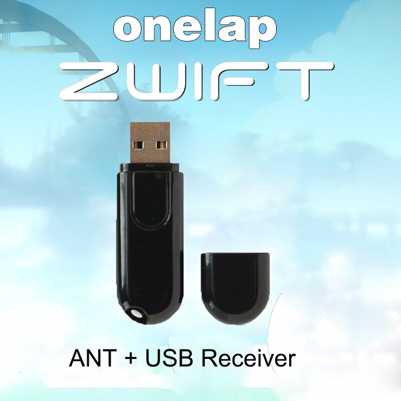 Ordenador de bicicleta Zwift ANT + Dongle, pegatina USB ANT + Bluetooth, Sensor de cadencia de velocidad, para entrenamiento en interiores, Compatible con Garmin Bryton