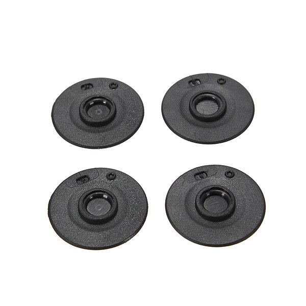 4 stuks vervangende rubberen voetjes voor apple macbook pro  a1278 a1286 a1297 13 " 15 " 17 " laptopaccessoires trackpointdoppen