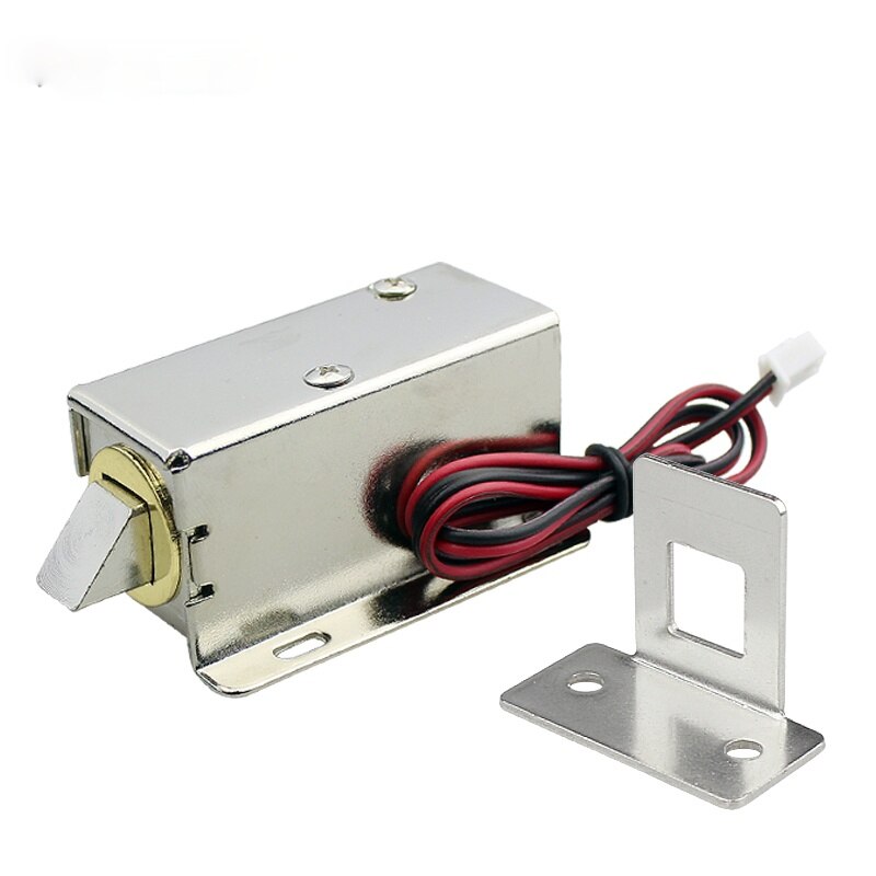 DC12V 0.8A small electromagnetic lock storage cabinets electronic lock mini electric bolt lock drawer file cabinet lock